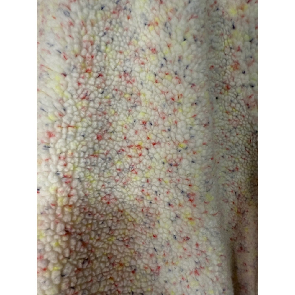 FP Movement by Free People Speckled Cream Sherpa Zip Jacket - Picture 5 of 9